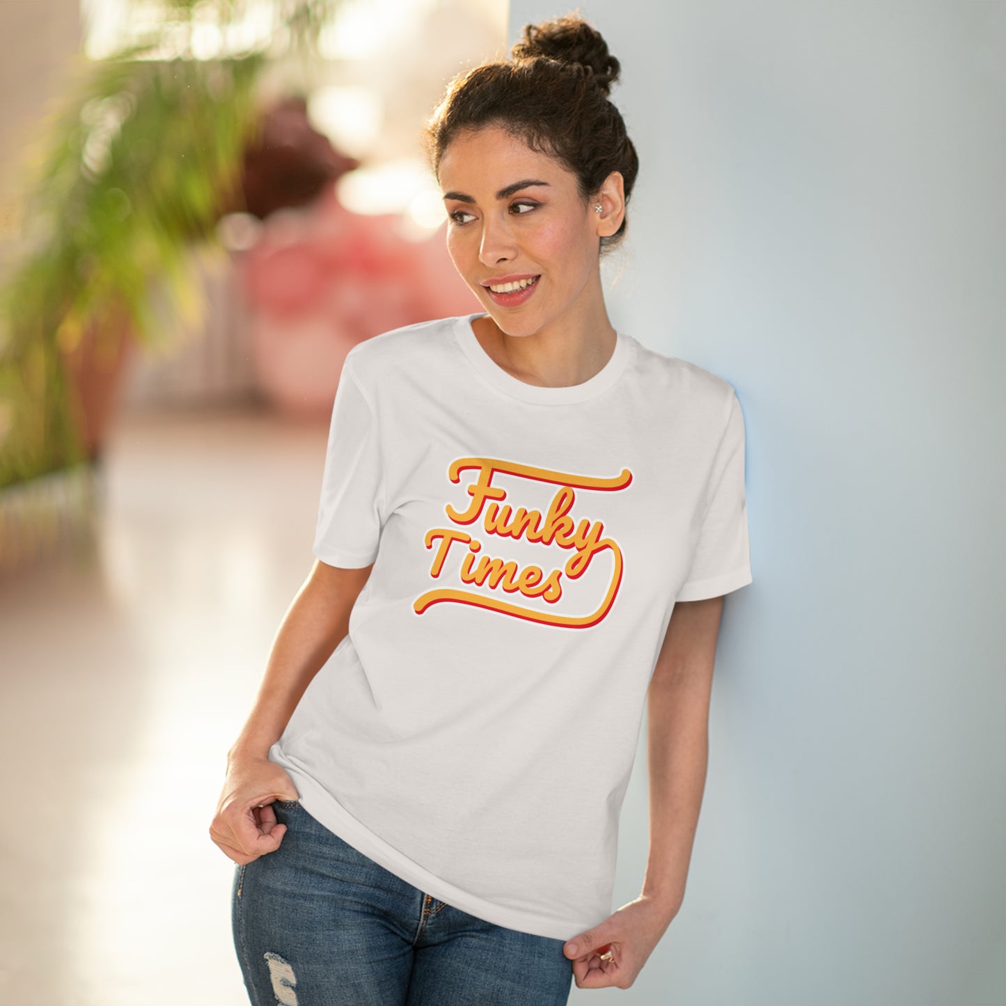Funky Times T-Shirt "Vintage White"