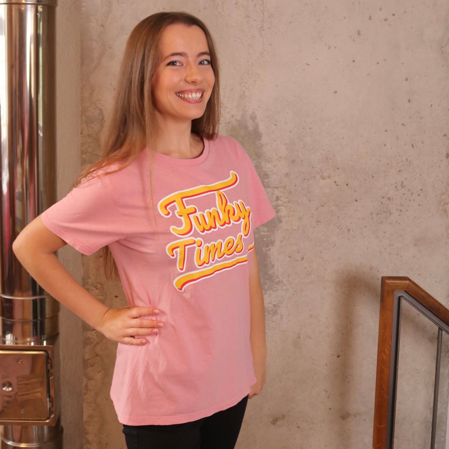 Funky Times T-Shirt "Canyon Pink"
