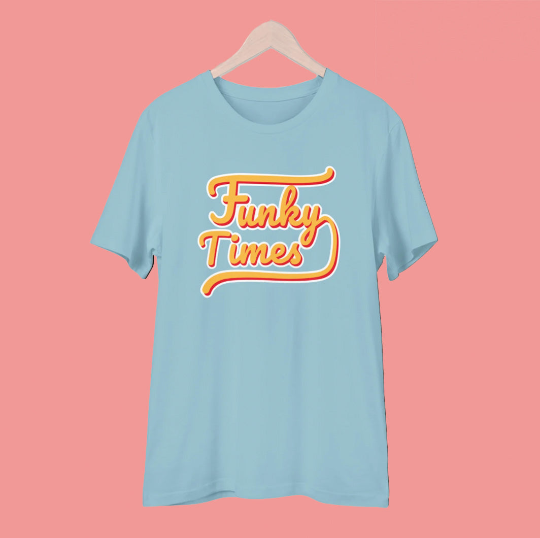 Funky Times T-Shirt "Sky Blue"