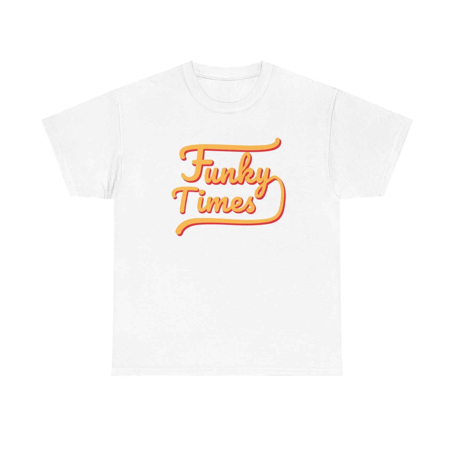 Funky Times Unisex Heavy Cotton Tee