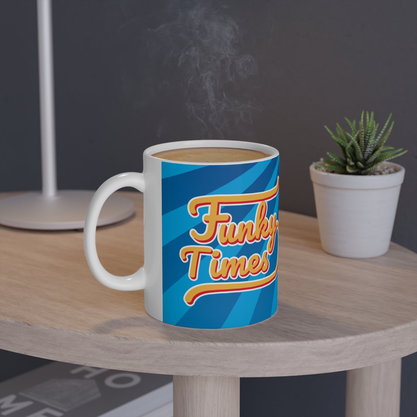 Funky Times Mug with Funky Times Logo