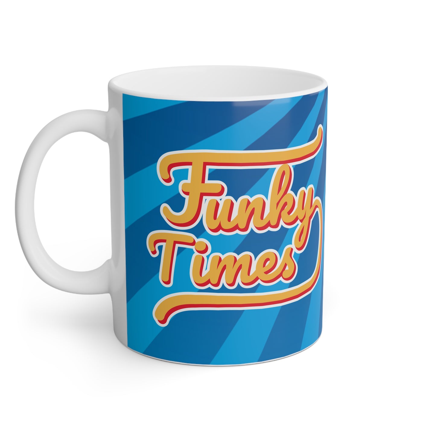 Funky Times Mug with Funky Times Logo