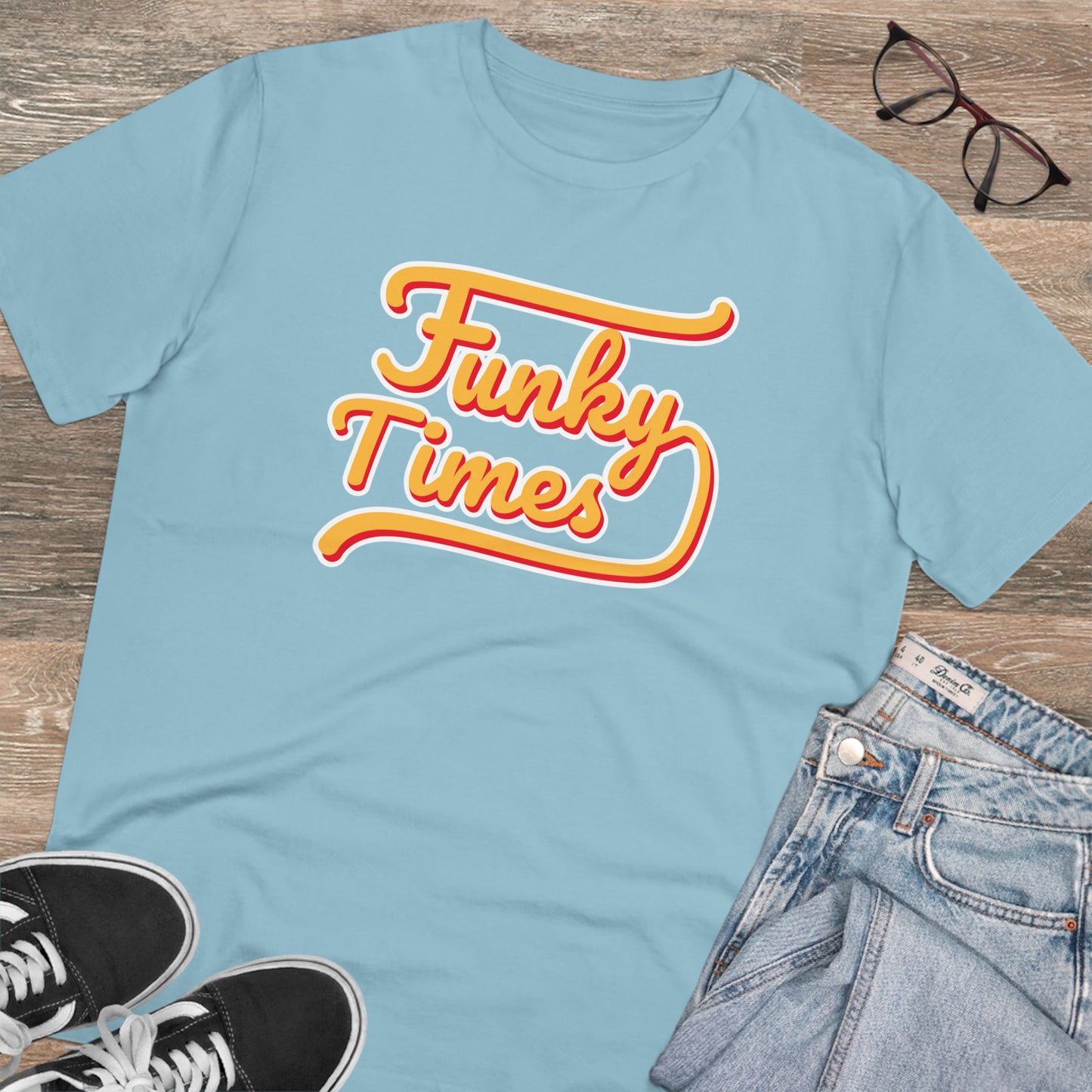 Funky Times T-Shirt "Sky Blue"