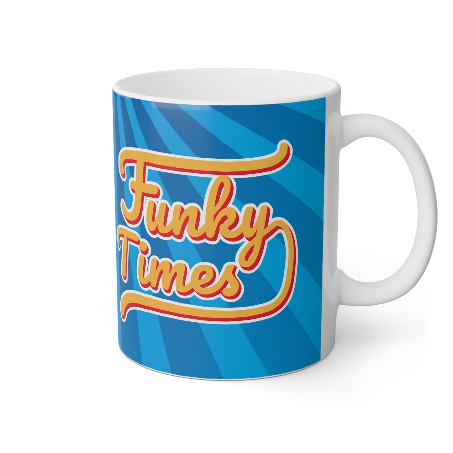 Funky Times Mug with Funky Times Logo