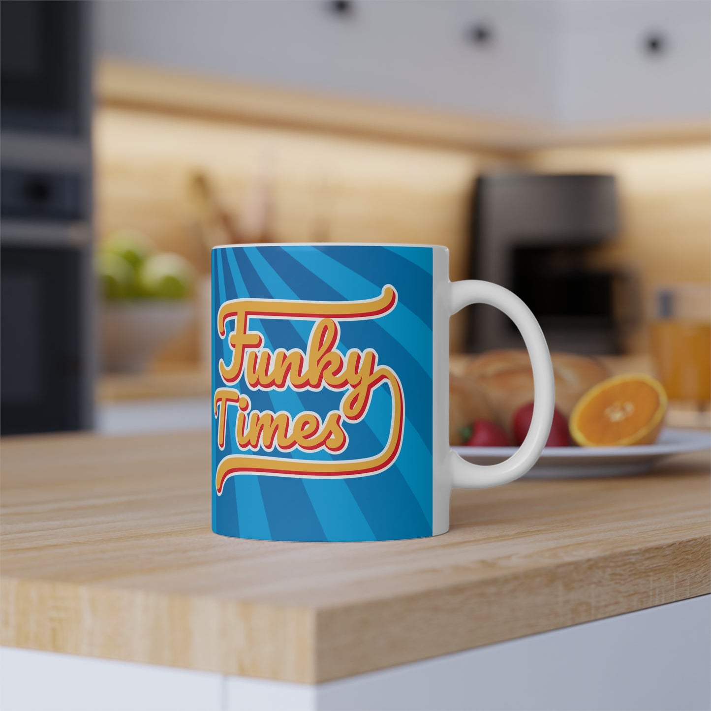 Funky Times Mug with Funky Times Logo