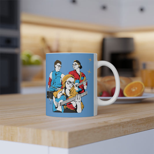 Funky Times Mug with Album Artwork & Logo