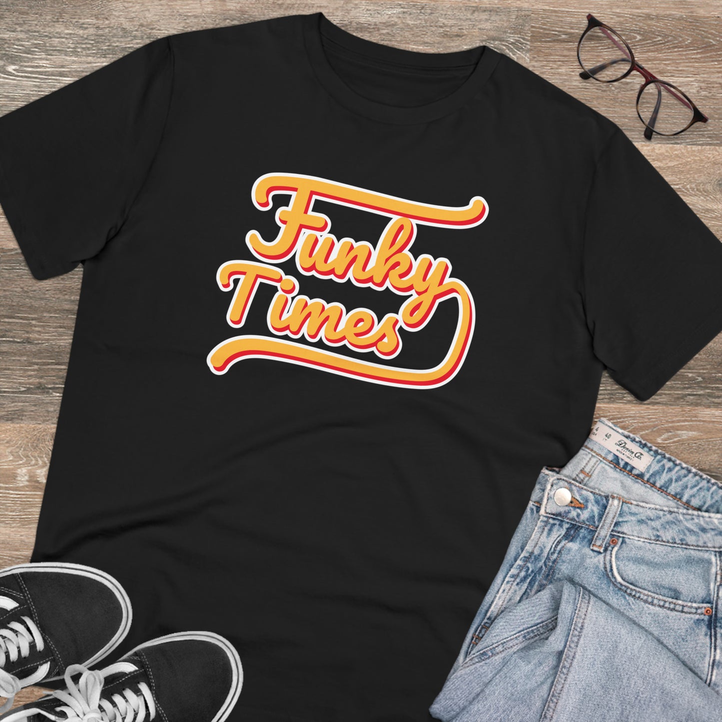 Funky Times T-Shirt "Black"