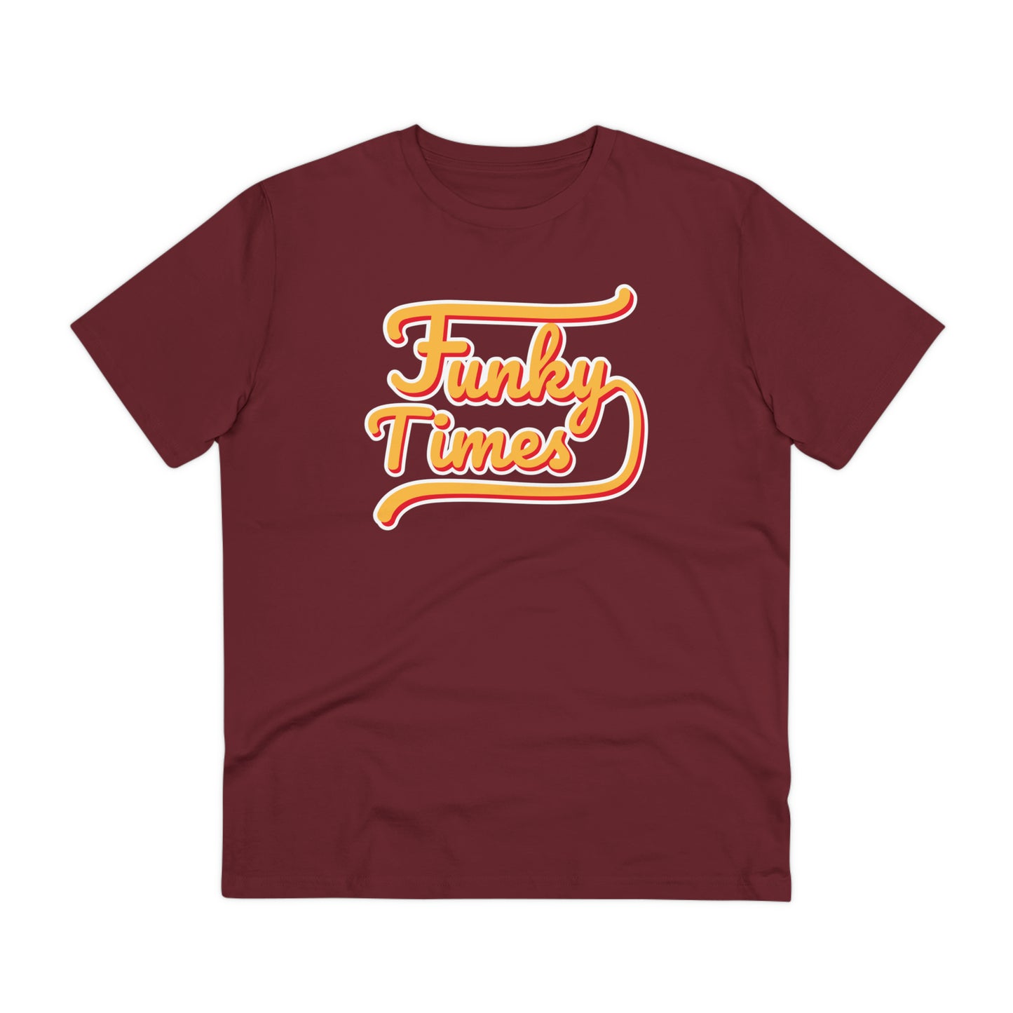 Funky Times T-Shirt "Burgundy"