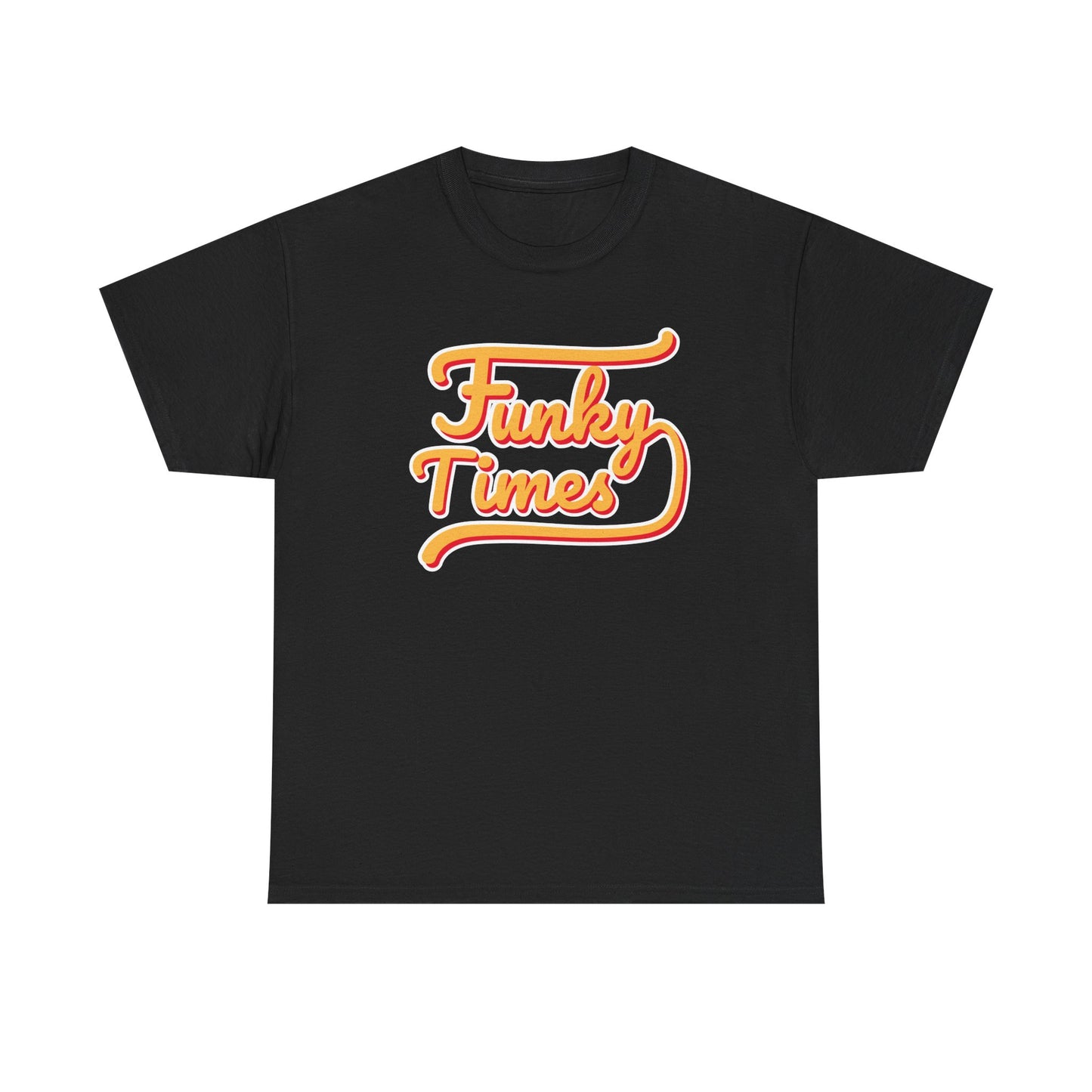 Funky Times Unisex Heavy Cotton Tee
